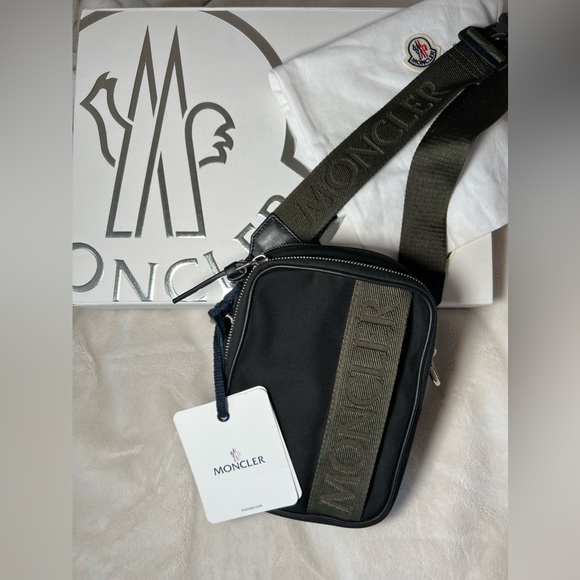 Monclear green detour men’s crossbody bag Bags